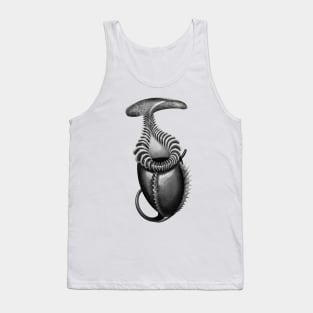 Botanical Carnivorous Plant Drawing Nepenthes Villosa Pitcher Tank Top